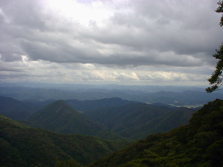 大江山からの展望風景